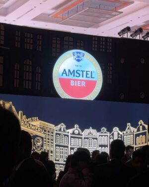 Asheema Vardaan Instagram - May you always have love in your heart and “BIER” in your belly 😉🍻
At the exclusive preview of a new Amstel brew thats’s crafted slowly and matured for longer. 

@amstelgrandeindia #invited #aasheemavardaan