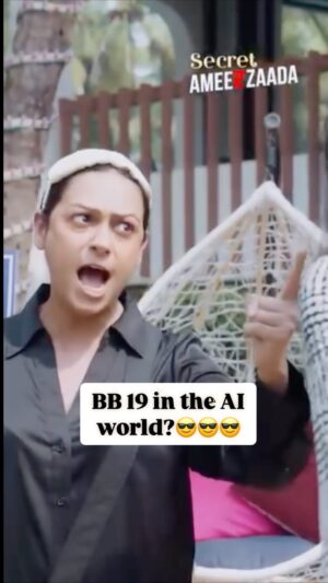 Ashita Dhawan Instagram - Just imagine😎😅
If AI launched BIG BOSS 19🤣🤣
.
.
#pocketfm #secretameerzada #bigboss #bigboss19 #newexperience #ai #imagine #trending #viral #ashitadhawan #dabbangdhawan #sanayairani #actors #onscreen