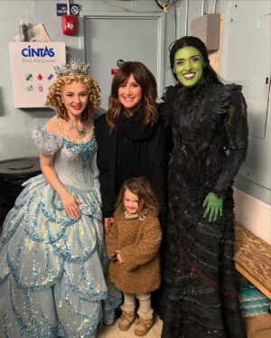 Ashley Tisdale Instagram - New York thank you for making this 3 year old dreams come true! @wicked_musical this will forever be a core memory, so grateful for all of you making it so special ❤️