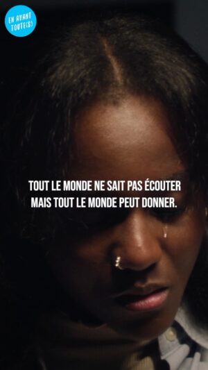 Assa Sylla Instagram - Faites un don sur Enavanttoutes.fr (lien en bio) pour lutter ensemble pour la fin des violences ❤️‍🩹

Les violences faites aux jeunes, femmes et personnes LGBTQIA  sont souvent marquées par l’isolement et le silence. Trop de victimes se sentent jugées, ignorées, et peinent à trouver une écoute attentive et bienveillante.

Parce qu’écouter, accompagner et orienter les personnes victimes de violences à en sortir est un métier, les écoutantes psychosociales  d’En avant toute(s) travaillent au quotidien auprès des personnes victimes de violences sur le tchat national Commentonsaime.fr ✨

Votre don permet de continuer à garantir ce soutien vital et à briser le silence 🤗

Vous donnez, on agit et ensemble, on sauve des vies 🫶

Merci à @allegorie.studio, @rahmanabdoul_, @neufdegres, @lulacotton et @alice___david qui ont rendu cette campagne possible!