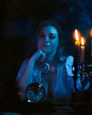Barrett Wilbert Weed Instagram - It’s tomorrow, y’all. 👻 Will I see you there? 🔮 

Snag your tickets at the link in my bio and be there….or be a dead girl walking ✨

(For real….how many scary things can you spot in this photo? Nicole shot everything on film and Sahar’s apartment is haunted so…..there are some THINGS in these pictures. Things that were definitely not added in….and none of us know what they are………….👀 I definitely see an eye, an orb, and a face, and veins???!)