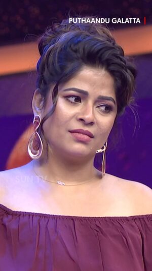 Bavithra B Instagram - Paavam ya enga Mithra 😂

#SunTV #PuthaanduGalatta #NewYearSpecialShow #SunReels #SunDigital