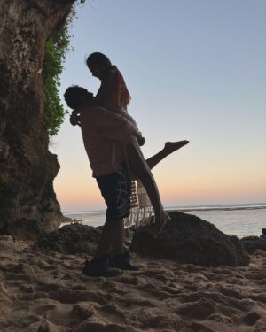 Bhavika Katariya Instagram - We choose who we love and I have chosen him to be my forever ♾️ 🧿

#loveisintheair