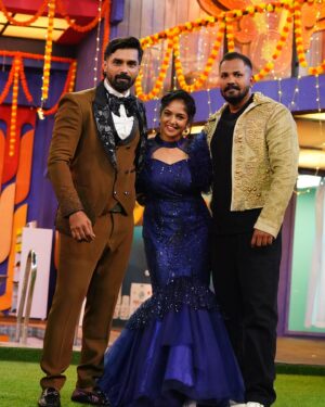 Bhavya Gowda Instagram - Our trio appreciation post ❤️🫶🏻

@trivikram_actorofficial @bujjjjii 

#bbk #bbk11 #colorskannada #biggbosskannada #contestant #artistlife #geetha #bhavya #bhavyagowda #bhavyagowda670 #bujji #trivikram