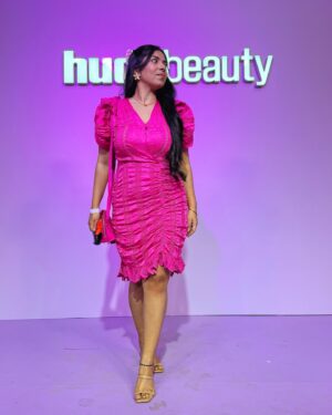 Bhumika Thakkar Instagram - Today for @hudabeauty UBE collection launch, how fun and pretty does the range look 🤩 Can’t wait to try 🙌

The Ube collection has Ube Birthday Cake Easy Bake Loose Powder, Blush Filter in Ube Cream and Faux Filler Gloss in UUU-Baby

#hudabeauty #hudabeautyubecollection #hudabeautyube #ubemakeup #hudabeautyindia #indianmakeupblogger #indianmakeuplaunches #indianmakeupandbeauty