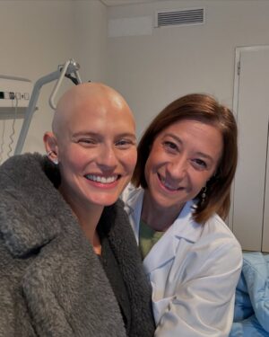 Bianca Balti Instagram - February 4th. World Cancer Day.

It has always been just a random day that some posts on Instagram reminded me of. Although my aunt died of metastatic breast cancer at age 39 and my mom got myeloma a couple of years ago. And despite my own diagnosis, back in 2021, of carrying the BRCA1 gene for which, in December 2022, I underwent a preventative double mastectomy. 
Cancer couldn’t inhabit my thoughts, let alone my body.

Until September 8th of 2024, the day that Cancer, Ovarian to be specific, came into my life feeling a whole lot like a death sentence. On October 14th, I started my chemotherapy journey that just ended last Monday, January 27th, but to my great surprise, those last few months, I felt as alive as ever. 
I was not taking my life for granted anymore, and my gratitude hit an all-time peak. Everything started to taste like a real blessing. 
It has been hard, and it isn’t quite over yet, but I wouldn’t have it any other way. They say, “What doesn’t kill you makes you stronger,” but my experience is that what didn’t kill me made me love life a lot more. 

1. October 14th, 2024, Providence St Joseph Hospital. LA. First Chemo infusion. 
2. Me, high on Benadryl (one of the meds given before treatment to prevent an allergic reaction). LOL. 
3. My love selflessly carrying me through the pain with his unconditional love.
4. Matilde shaving my head on Halloween night. I thought that I could take advantage of the occasion to dress up as Uncle Fester. Little did I know that my little pubic hair razor would take hours. LOL. 
5. November 4th, 2024, Providence St Joseph Hospital, LA. Second Chemo infusion. 
6. Filming “Le Iene” with Nic in LA (You’ve been a bit of a pain in the ass, but you did a great job at the end. Thank you, bro :)

[follows in the comments]