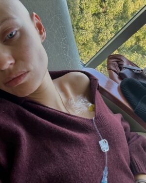 Bianca Balti Instagram - February 4th. World Cancer Day.

It has always been just a random day that some posts on Instagram reminded me of. Although my aunt died of metastatic breast cancer at age 39 and my mom got myeloma a couple of years ago. And despite my own diagnosis, back in 2021, of carrying the BRCA1 gene for which, in December 2022, I underwent a preventative double mastectomy. 
Cancer couldn’t inhabit my thoughts, let alone my body.

Until September 8th of 2024, the day that Cancer, Ovarian to be specific, came into my life feeling a whole lot like a death sentence. On October 14th, I started my chemotherapy journey that just ended last Monday, January 27th, but to my great surprise, those last few months, I felt as alive as ever. 
I was not taking my life for granted anymore, and my gratitude hit an all-time peak. Everything started to taste like a real blessing. 
It has been hard, and it isn’t quite over yet, but I wouldn’t have it any other way. They say, “What doesn’t kill you makes you stronger,” but my experience is that what didn’t kill me made me love life a lot more. 

1. October 14th, 2024, Providence St Joseph Hospital. LA. First Chemo infusion. 
2. Me, high on Benadryl (one of the meds given before treatment to prevent an allergic reaction). LOL. 
3. My love selflessly carrying me through the pain with his unconditional love.
4. Matilde shaving my head on Halloween night. I thought that I could take advantage of the occasion to dress up as Uncle Fester. Little did I know that my little pubic hair razor would take hours. LOL. 
5. November 4th, 2024, Providence St Joseph Hospital, LA. Second Chemo infusion. 
6. Filming “Le Iene” with Nic in LA (You’ve been a bit of a pain in the ass, but you did a great job at the end. Thank you, bro :)

[follows in the comments]