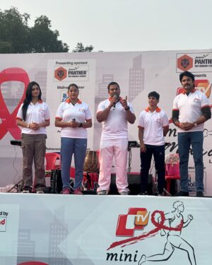 Bidusmita Dash Instagram - Otv mini marathon 
Lets run towards life 🏃‍♀️🏃
@otv.khabar 
@otv.news 
#otv #marathon