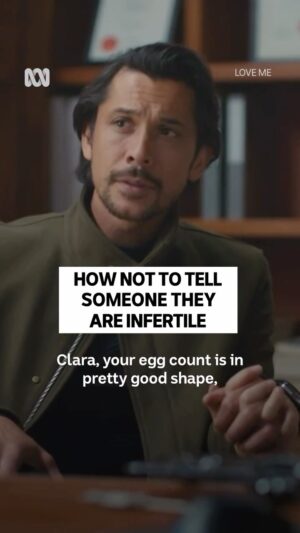Bojana Novaković Instagram - Well... that’s one way to say it 😬
 
Love Me — Stream season 2 from Sunday 2 February 9.25pm on ABC iview and ABC TV.
 
#LoveMe #Pregnancy #Infertility #Drama #BobMorley