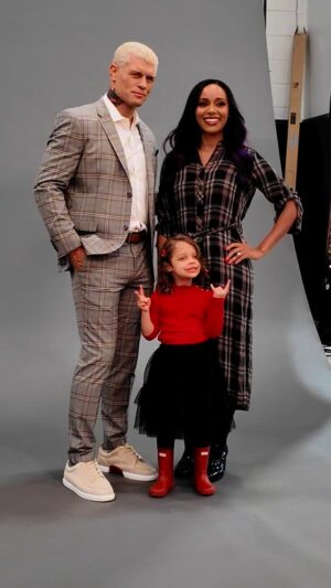 Brandi Runnels Instagram - Last #WWERaw was “Bring the Family To Work” Day ❤️