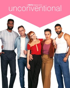 Briana Venskus Instagram - Meet the Unconventional crew: Siblings Noah (Kit Williamson) and Margot (Aubrey Shea) have big plans and bigger personalities. Dan (James Bland) and Eliza (Briana Venskus) work to keep things steady. Dell (Laith Ashley) is as hardworking as he is handsome, while Arthur (Willam Belli) loves to stir things up.

Stream Unconventional Feb 11 on Revry!

#UnconventionalSeries #Revry #Unconventional #kitwilliamson #aubreypeeples #brianavenskus #jamesbland #laithashley #revryoriginal #newseries #lgbtqseries #streamqueer #freequeertv