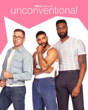 Briana Venskus Instagram - Meet the Unconventional crew: Siblings Noah (Kit Williamson) and Margot (Aubrey Shea) have big plans and bigger personalities. Dan (James Bland) and Eliza (Briana Venskus) work to keep things steady. Dell (Laith Ashley) is as hardworking as he is handsome, while Arthur (Willam Belli) loves to stir things up.

Stream Unconventional Feb 11 on Revry!

#UnconventionalSeries #Revry #Unconventional #kitwilliamson #aubreypeeples #brianavenskus #jamesbland #laithashley #revryoriginal #newseries #lgbtqseries #streamqueer #freequeertv