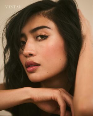 Brianne Tju Instagram - Blossoming with @vestalmag 🌸