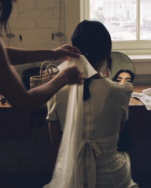 Brianne Tju Instagram - The little moments before the big moment 💖

Courtesy of @thomascolaio and @haleytju ✨