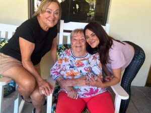 Camille Guaty Instagram - Precious moments with abuela!! Time is fleeting 🤍

4 generations 🤍🤍🤍

Thank you to the best caretakers in the world!