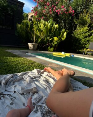 Candela Vetrano Instagram - siendo mami de Pino 💞♥️