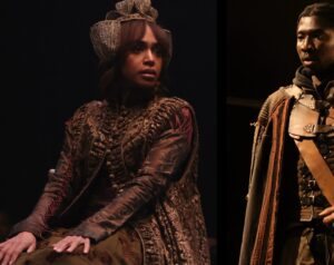 Cara Ricketts Instagram - Henry IV sneak peak. 

@theatreforanewa HENRY IV by William Shakespeare, adapted by Dakin Williams and directed by Eric Tucker. 
Playing now thru March 2!

CAST
William Bednar, Jordan Bellow, Steven Epp, Nigel Gore, Slate Holmgren, Elijah Jones, PJ Ju, John Keating, Owen Laheen, Dakin Matthews, Cara Ricketts, Michael Rogers, Jay O. Sanders, Sandra Shipley, James Udom, Elan Zafir
Scenic Designer: Jimmy Stubbs (@jimmystubbsdesign)
Co-Costume Designers: Catherine Zuber and AC
Gottlieb (@catherinezuber)
Lighting Designer: Nicole E. Lang (@n.e.l._design)
Sound Designer & Composer: Jane Shaw (@janeshaw6747)
Hair & Wig Designer: Tom Watson (@watsonwigs)
Fight Director/Intimacy Coordinator: Jacob Grigolia-Rosenbaum
Music Director: PJ Ju
Voice Director: Andrew Wade
Properties Supervisor: Jonno Knust (@the_sofa_king)
Dramaturg: Jonathan Kalb (@jfkalb)

Production Stage Manager: Charlie Lovejoy (@charlie.lovejoy)
Assistant Stage Manager: Jack Ganguly
(@jack.ganguly)
Production Assistant: Thalia Lopez (@tn.lopez_)
1Ol: Gerry Goodstein & Hollis King