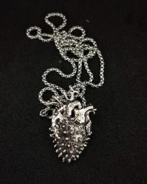 Carla Harvey Instagram - My Valentine's Day shop is open! Swipe to see this year's goodies 🥰My favorite offerings are my gorgeous heart pendants in white brass and silver, my art brought to life by @fourspeed and @baindots. Link in bio ❤️