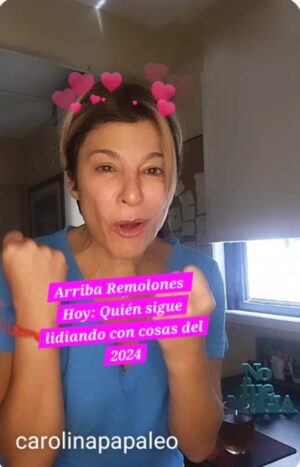 Carolina Papaleo Instagram - Arriba Remolones 
¡Alguien más siente que el 2024 se niega a irse? ⏰

¿Quién más como yo sigue lidiando con los restos del 2024? 🤢

✍️ ¡Comenta abajo cuál es tu situación más 'remolona' de este año! 

 #2025Ya #BastaDe #Adios2024 
#ArribaRemolones #2025 #Desahogo
#VidaCotidiana #Relatable #PrimerMundoProblems #NecesitoVacaciones #Ayuda #Motivación #Positivismo #Superación #2025Ya #BastaDe #Adios2024