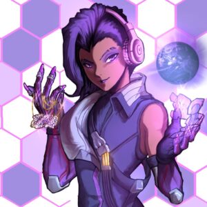Carolina Ravassa Instagram - "Hack The World" Sombra Rap w/ official voice actress of Sombra @ravassa available everywhere tomorrow 11a est. Presave link in bio

Lets hack the @youtube algorithm w/ this one and run up views, likes, comment#videogamemusic 

Art by @9ukuren 
.
.
.
.
.
#sombraoverwatch  #videogames #spotify #overwatchfanart #floridarappers #floridacosplay #floridacosplayer #floridaanime #animerapper #animerave #overwatch2  #overwatch #azazus #nerdcore #videogamemusic