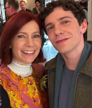 Carrie Preston Instagram - Happy happy birthday to the incredible, adorable @benlross, who plays Elsbeth’s Teddy so perfectly. 🧸