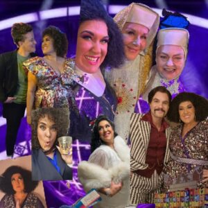 Casey Donovan Instagram - Melbourne, you've been fabulous baby!!!
Until next time ✌🏽🫶🏽💜
Thank you to each and everyone who came out and supported this fabulous show @sisteractmusicalau
A very special shout out to @itsjamesbryers You have been such a joy to share the stage with, although our plots tell another story. You are kind, caring, thoughtful, funny, intelligent and an all round great human! I can't wait to see you take on the world 💜 Let's do it one more time, with all the feelings !!!

Brisbane you're up next @atqpac