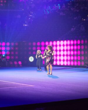 Casey Donovan Instagram - Thanks so much to the @australianopen for having me! Always such a joy getting to perform at the tennis 🎾 

@sisteractmusicalau only 2 weeks left to catch us @regent_theatre Must Close 26th Jan 

👗 @citychicofficial
👠 @novoshoes
HMU...Me 

Not a paid partnership