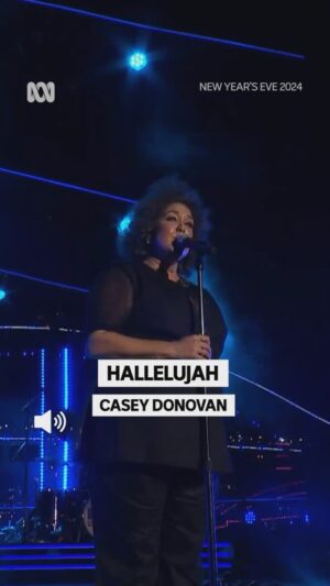 Casey Donovan Instagram - This is everything 🥹 

New Year’s Eve 2024 - Stream now on ABC iview.

#NYEABC #LiveMusic #CaseyDonovan #Hallelujah