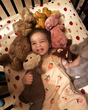 Casey Wilson Instagram - Today I’m celebrating … FRANKIE’S 2ND BIRTHDAY!!!! My little soul mate. “The heartbeat beneath my feet.” 💜🌈
