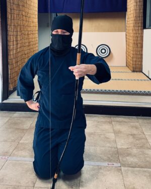 Charlotte Kemp Muhl Instagram - Samurai and Kyūdō training