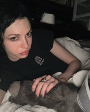 Charlotte Kemp Muhl Instagram - When my friends @threeasfour found this kitten on the street, and I offered to look after her for a few days, I didn’t know it was going to be such a rollercoaster… but soon as I met her I smelled necrotic flesh, and sure enough her tail just needed to be emergency amputated (was pretty intense watching it start to rot/rip off, the antibiotics didn’t win out over the infected dog bite, but vets did a great job of removing and cleaning it) and now I’m completely in love with her…! Aghhh. Can barely leave her side and she’s been so brave and sweet through it all. She needs 6 rounds of oral meds a day but fortunately she is snack obsessed (same) and will devour her meds if doused in some variant of sardine slime (same). 
Sorry to gross you guys out but she’s a celestial Yokai who has been comforting me through some serious betrayal of people I thought were my friends who I worked really hard for and created an amazing otherworldly tech opera for, exploiting my team’s unpaid labor and concepts for no credit and only to be plagiarized and intimidated into forfeiting my rights to my own content after going in debt for them. Silicon Valley is gross. Anyway, if you’ve wondered where else I’ve been for months…it’s been in my basement building robots with my fam @finismusicae ! And touring night markets in Hong Kong and Parisian graveyards with the most lovely @st_vincent

Will start posting more fun stuff soon, sorry I’ve been non digital lately 

Love my real friends more than ever and this experience has only strengthened my appreciation for traits like kindness, camaraderie and conscientiousness. Take care of each other! 🤍