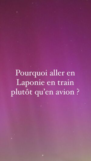 Charlotte Lemay Instagram - Parce que l’important c’est pas la destination, c’est le voyage
 
(Et accessoirement ça émet 43 fois moins de CO2 🚂)

#Train1Avion0 #slowtravel #trainlover #lowcarbon #voyagebascarbone