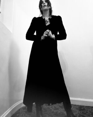 Chelsea Wolfe Instagram - magically outfitted by Summer at @tomboysantacruz ✨

necklace: @burialground 🌙