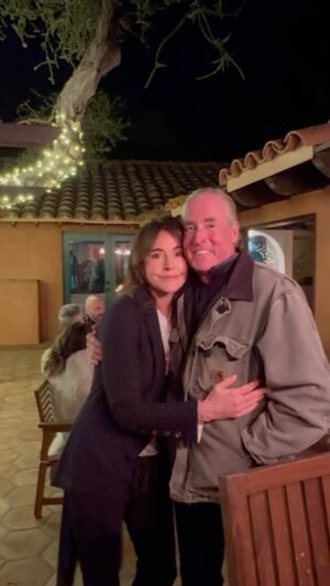 Christa Miller Instagram - My FAVORITE husband. Happy New Year! Glad I sorted this out before midnight! 🥂 

#scrubs #johncmcginley