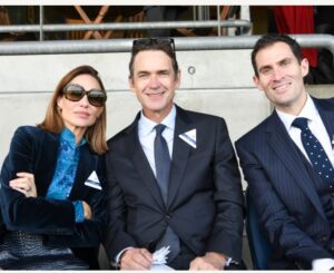 Claire Forlani Instagram - #Ascot @ChampionsSeries #Championsday @GreenRoomVIP  Thank you Zafar , we Love the races 💙
