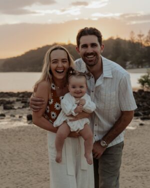 Cleo Massey Instagram - 13 years together and 3 years married today. 🤍🌛 I am absolutely in love with you and in love with the life and family we’ve created. 👶🏼🐶 I pinch myself everyday. 🍀

Photos by the amazing @emmatianphotography