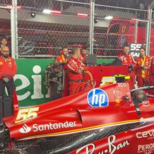 Connie Nielsen Instagram - Day 2 #grandprix @scuderiaferrari @gladiatormovie