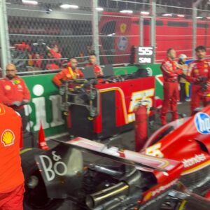 Connie Nielsen Instagram - Day 2 #grandprix @scuderiaferrari @gladiatormovie
