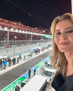 Connie Nielsen Instagram - Day 1❤️🍾 A heartfelt thank you for the incredible experience at the #f1 #grandprixlasvegas2024 to @scuderiaferrari @gladiatormovie @paramountpics - truly exciting - and for celebrating with me 🙏🙏🙏 my darling Seba