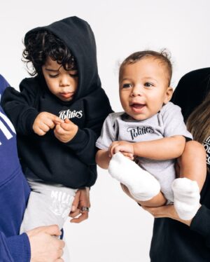 Cydney Moreau Instagram - @sneakerpolitics x Ace & AJ 
Ace and AJ have inspired us to create a baby/ kids collection for all of our little superstars! ⭐️