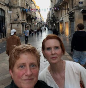 Cynthia Nixon Instagram - Happy Valentines Day, baby. 
Can’t believe I get to spend my life with you. 
❤️❤️❤️