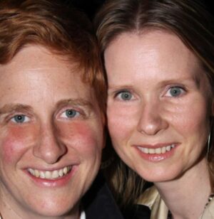 Cynthia Nixon Instagram - Happy Valentines Day, baby. 
Can’t believe I get to spend my life with you. 
❤️❤️❤️