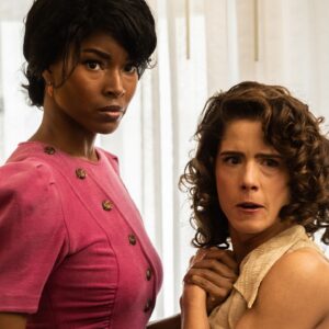 Damaris Lewis Instagram - Damaris Lewis stars as Babs Wingo. Born in Georgia and raised in Ohio, Babs and her sisters Ethyl & Marva trained tumbling, judo and gymnastics at their local YMCA. Discovered by Billy Wolfe after he took inspiration from Jackie Robinson, they quickly shot to the top of cards and drew some of the biggest gates of their time, even being top billed alongside the most famous male wrestlers of the era like Gorgeous George. 

With the bulk of their careers occurring while Jim Crow laws were still in effect, the unique nature of the sisters’ success and prosperity during this era cannot be overstated, yet it remains a forgotten piece of American history.

Queen of the Ring hits theaters March 7th 🍿🤼‍♀️