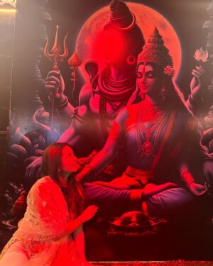 Damini Dave Instagram - “Shiva is my peace, my chaos.” 
Har Har Mahadev 🕉️

#trimbakeshwar #jyotirling #2025 #trimbakeshwartemple #shiva #omnamahshivaya #instagram #positivevibes #monday #post #daminidave
