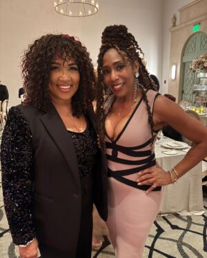 Dawnn Lewis Instagram - What a gorgeous and love-filled day! May God’s forever blessings surround my “Sis” @YvetteNicoleBrown and her new hubby @AnthonyRoyDavis throughout their life journey together. The ceremony was passionate, hilarious, very emotional and we had a blast! A time was had by all! ☺️💖🙏🏽👏🏽

#friends #wedding #celebratelove #sisterhood #friendship #yvettenicolebrown #love