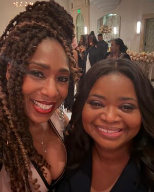 Dawnn Lewis Instagram - What a gorgeous and love-filled day! May God’s forever blessings surround my “Sis” @YvetteNicoleBrown and her new hubby @AnthonyRoyDavis throughout their life journey together. The ceremony was passionate, hilarious, very emotional and we had a blast! A time was had by all! ☺️💖🙏🏽👏🏽

#friends #wedding #celebratelove #sisterhood #friendship #yvettenicolebrown #love