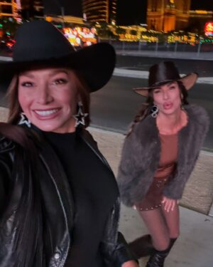 Debbe Dunning Instagram - My favorite time to come to Vegas is When the Cowboys are in  town! @lasvegasnfr @rodeoquincy @cowboychannel Celebrated my Daughters Birthday with my Mom #3generatons #family