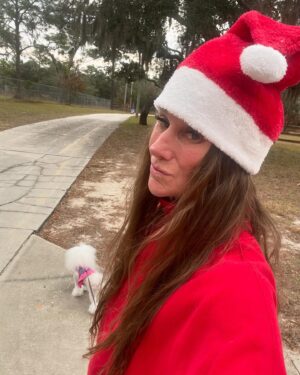 Debrah Miceli Instagram - MERRY CHRISTMAS 🎁 

🌟✨ Blessed to have such a fun HUBBY! @kissrmysgm #skol 
😅 After 19 attempts at the perfect photo, we finally decided to embrace the chaos and just say, “Fuck it this one will do!” 🤪📸
Daisy was a pro, of course, posing like a superstar while we fought over who gets to stand where. 🐾❤️ Clearly, she’s the real influencer here!
Swipe left for the magical journey of our failed photoshoots that make us question our life choices. 😂
Here’s to more laughter, love, and questionable photography skills! Cheers to us and our adorable fluffball! 🥳🐶 #Blessed #PhotoFail #DaisyTheRealStar