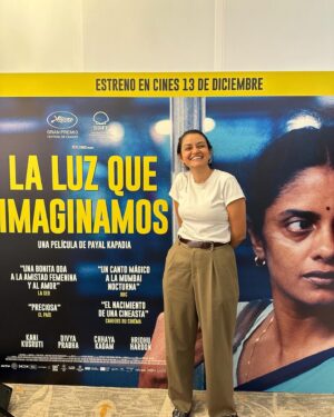 Divya Prabha Instagram - 📸 Así ha sido el emocionante estreno de #LaLuzQueImaginamos en el #72SSIFF con Payal Kapadia y las tres protagonistas.

Ha sido la primera presentación de la película en nuestro país tras recibir el Gran Premio del @festivaldecannes 🏆

¡Y el 13 de diciembre llega a los cines!