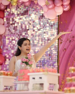 Diya Krishna Instagram - BRIDAL SHOWER 🧿❤️
Thank you @ahaana_krishna @ishaani_krishna @aswin__ganesh__ @sindhu_krishna__ @hansubeeeey and all my dear friends for making this day special for me.
Corset dress from @santinni.in 
Events by @lizaraevents 
Photography by @_stories_by_mathews__  @_mathews_photography